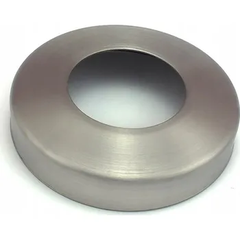 Vodovodní potrubí Nerezová rozeta broušená fi 115 mm, trubka fi 48,3 mm 316