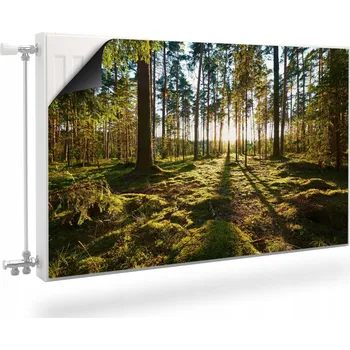 Obraz Magnetická podložka na radiátor, kryt 90 x 60 cm, zelená