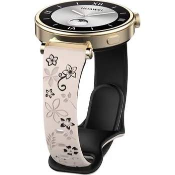 Řemínek na hodinky SILIKONOVÝ ŘEMÍNEK PRO CHYTRÉ HODINKY REALME BAND 2, TELESKOPICKÉ UCHYCENÍ ŘEMÍNEK DÁMSKÝ 18MM