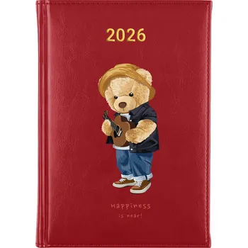 Kalendář Knižkový kalendář 2026 A5 FunnyCase modrý