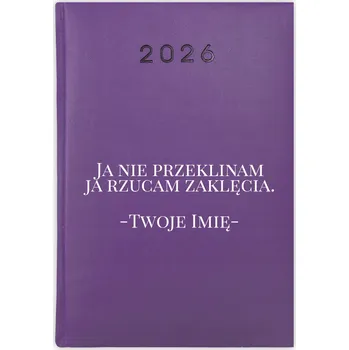 Kalendář Knihový kalendář 2026 A5 fialový