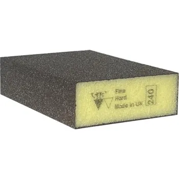 Brusný papír SIA brusná houbička čtyřstranná FINE (P100)