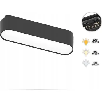 Lištový reflektor Automat-on 1 x 50 W, 0,11 m