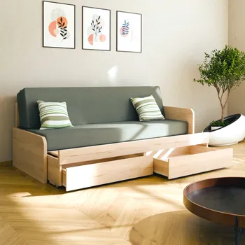 Ložnice Rozkládací postel z masivu DARIO, lamino