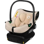 Lionelo - Autosedačka se základnou otočná ASTRID SET i-Size 40-87 cm Beige Sand
