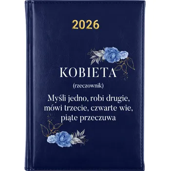 Kalendář Knižní kalendář 2026 A5 modrý