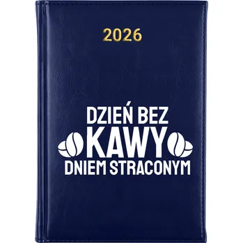 Kalendář Knižní kalendář 2026 A5 modrý