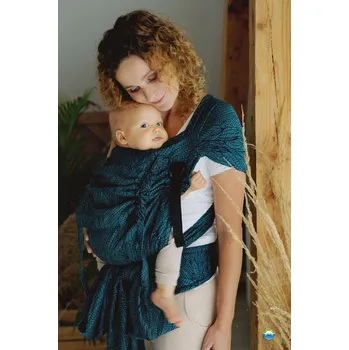 Přeprava dětí Hybridní nosítko Little Frog Cross Ocean Wildness, 100% bavlna