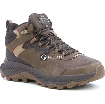 Pánská treková obuv MERRELL SPEED STRIKE 2 MID LTR WP mol hnědá pánská outdoor obuv 44