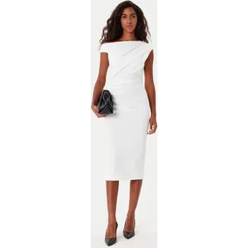 Dámské šaty Rinascimento Koktejlové šaty CFC0125334003 Bílá Slim Fit M