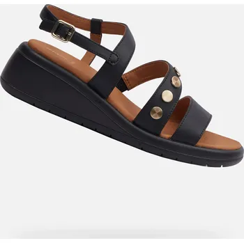 Dámské sandále Dámské sandály GEOX MELICONIA G000972 ČERNÁ 41