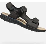 Pánské sandály GEOX SPHERICA EC5 TMAVĚ HNĚDÁ 44