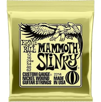 Struna pro hudební nástroj Ernie Ball 2214 Mammoth Slinky Struny pro elektrickou kytaru