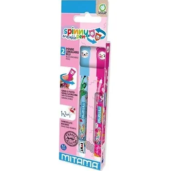 MITAMA Spinny Pen, vymazatelný, Paris/New York - sada 2 ks