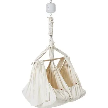 Houpací síť Membantu Hamaka Organic premium pro dvojčata přírodní