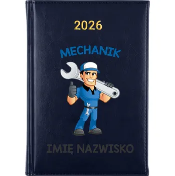 Kalendář Knižkový kalendář 2026 A5 FunnyCase modrý