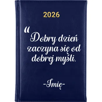 Kalendář Knižní kalendář 2026 A5 modrý