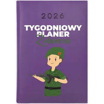 Kalendář Knihový kalendář 2026 A5 fialový