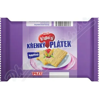 Trvanlivě pečivo POEX Křehký plátek kukuřičný 65g