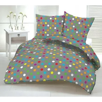 Povlečení SADA POVLEČENÍ PŘIKRÝVKA Barker, peřina 160×200 POLŠTÁŘ 2x 70x80, Cotton Barker