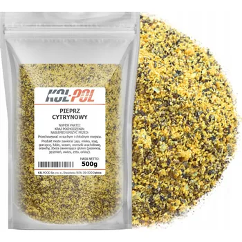 Koření CITRONOVÝ PEPŘ 500g Aromatický pro ryby a zeleniny
