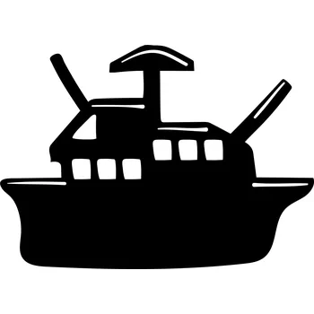 Samolepicí dekorace na vozidlo Samolepka na auto loď grafika 3D