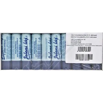 Péče o rty Jelení lůj s placentou 4.5g akční pack 15+5 zdarma