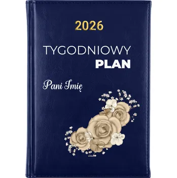 Kalendář Knižní kalendář 2026 A5 modrý