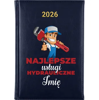 Kalendář Knižkový kalendář 2026 A5 FunnyCase modrý