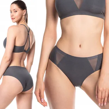 Dámské spodní prádlo LAMA KALHOTKY L-POL5022BI-03 GRAFIT M