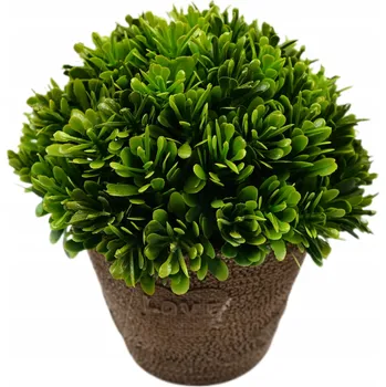 umělá květina TRPASLIČÍ KEŘ KVĚTINA UMĚLÁ ROSTLINA V KVĚTINÁČI DO DOMU DO KANCELÁŘE