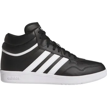 Pánská obuv ADIDAS Boty Hoops 4.0 Mid 42 BÍLÁ|ČERNÁ