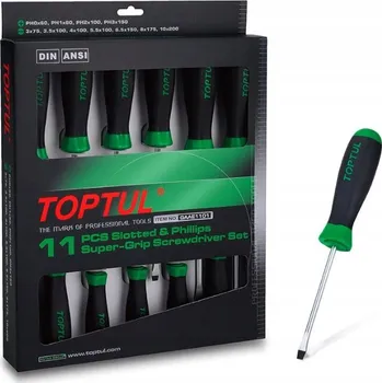 Šroubovák Sada šroubováků Toptul GAAE1101 , 11dílná ks