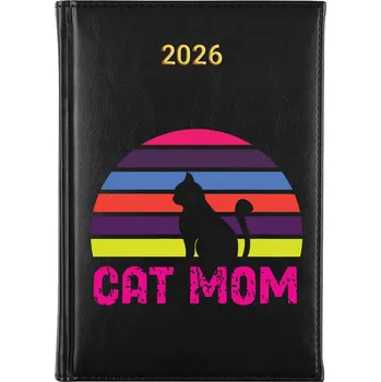 Diář Knižkový kalendář 2026 A5 černý