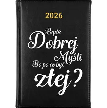 Diář Knižkový kalendář 2026 A5 černý