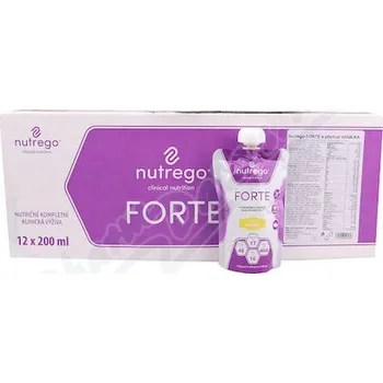 Speciální výživa nutrego FORTE vanilka por.sol.12x200ml