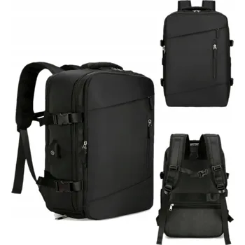 Městský batoh Batoh kabinový příruční zavazadlo 46×32×16 USB voděodolný notebook 15,6