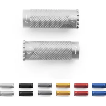 Rizoma Stupačky sklopné RIZOMA SNAKE pro řidiče/spolujezdce, univerzální, červená (2ks) Červená