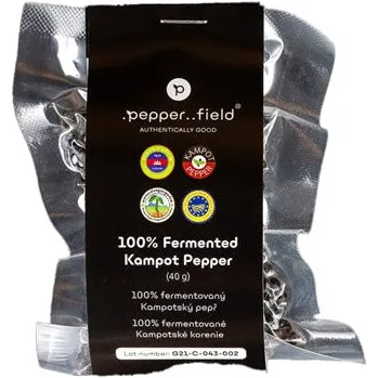 Koření Fermentovaný solený Kampotský pepř - Pepper Field