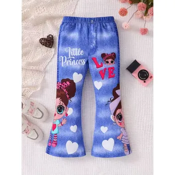 Dívčí kalhoty bez zapínání - Little Princess Velikost: 4 roky