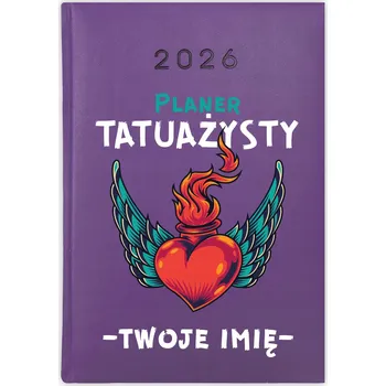 Kalendář Knihový kalendář 2026 A5 fialový