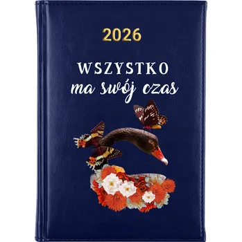Kalendář Knižní kalendář 2026 A5 modrý