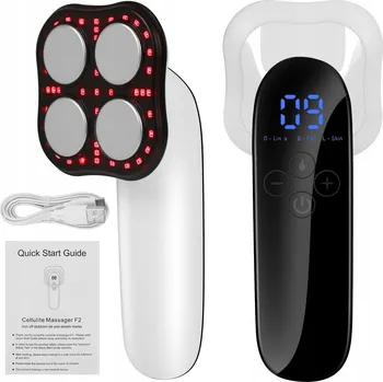 Masážní přístroj 4hlavicový masážní přístroj na celulitidu MASÁŽNÍ PŘÍSTROJ PRO ZPEVNĚNÍ POSTAVY A PROTI CELULITIDĚ