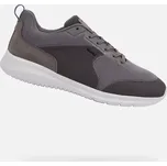 Pánské tenisky GEOX MONREALE TMAVĚ ŠEDÁ 44