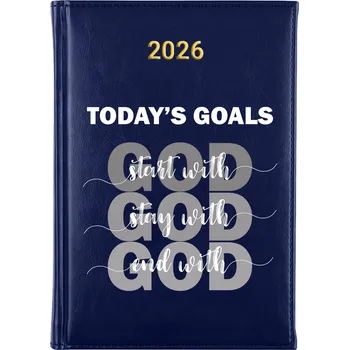 Kalendář Knižní kalendář 2026 A5 modrý