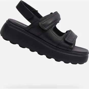 Dámské sandále Dámské sandály GEOX SPHERICA EC4.1 S G000693 ČERNÁ 39