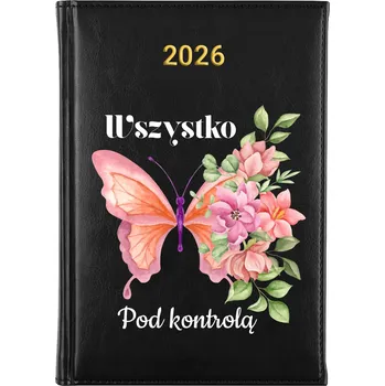 Kalendář Knižkový kalendář 2026 A5 černý