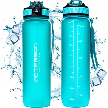 LAHEV NA PITÍ NA VODU SPORTOVNÍ LÁHEV 1L TRITAN BEZ BPA S BRČKEM NÁUSTKEM SPORT