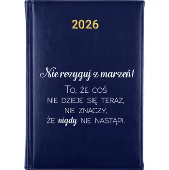 Kalendář Knižní kalendář 2026 A5 modrý