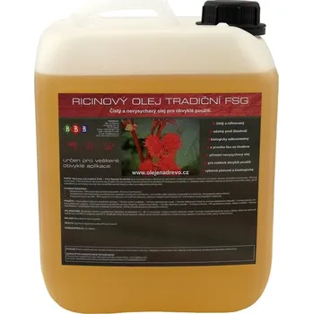 Olej na dřevo Ricinový olej FSG 5lt